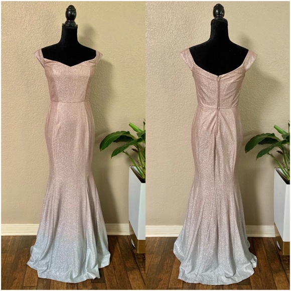 Crystal Doll Dresses & Skirts - Crystal doll Ombré formal dress gown size 9